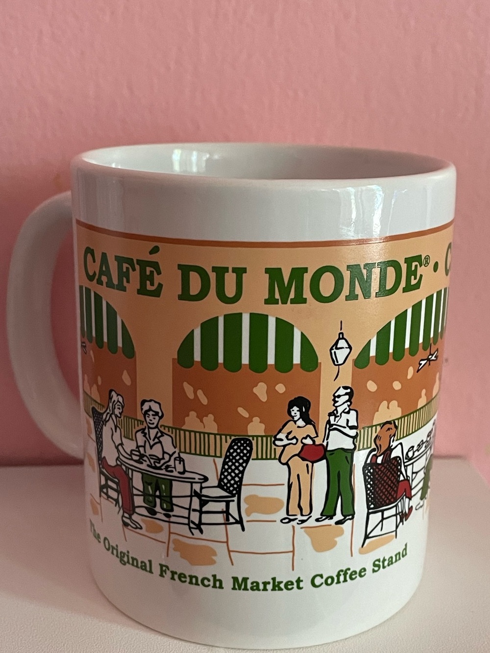 💚💚Cafe Du Monde💚White Coffee Mug - New Orleans Souvenir💚💚